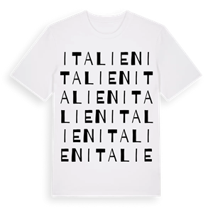 Italien ordlek t-shirt – ekologisk bomull t-shirt från Pinshirt