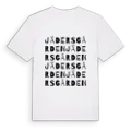 Jädersgården ordlek t-shirt