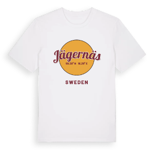 Jägernäs cirkel t-shirt – ekologisk bomull t-shirt från Pinshirt