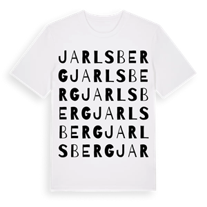 Jarlsberg ordlek t-shirt – ekologisk bomull t-shirt från Pinshirt