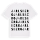 Jarlsberg ordlek t-shirt