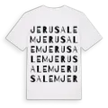 Jerusalem ordlek t-shirt