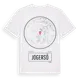 White t-shirt med Jogersö t-shirt