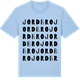 Blue Soul t-shirt med Jordbro ordlek t-shirt