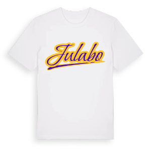 Julabo baseball t-shirt – ekologisk bomull t-shirt från Pinshirt