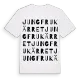 Jungfrukärret ordlek t-shirt