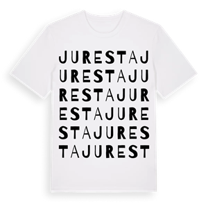 Juresta ordlek t-shirt – ekologisk bomull t-shirt från Pinshirt