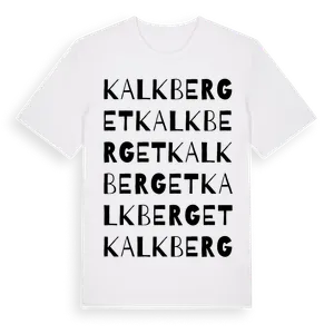 Kalkberget ordlek t-shirt – ekologisk bomull t-shirt från Pinshirt
