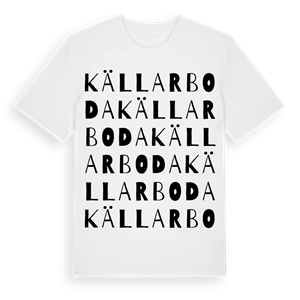 Källarboda ordlek t-shirt – ekologisk bomull t-shirt från Pinshirt