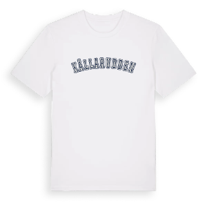 Källarudden college t-shirt – ekologisk bomull t-shirt från Pinshirt