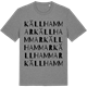 Mid Heather Gray t-shirt med Källhammar ordlek t-shirt