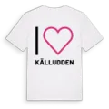 Jag älskar Källudden t-shirt stort tryck