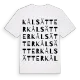 Kålsätter ordlek t-shirt