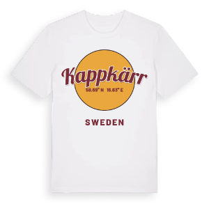 Kappkärr cirkel t-shirt – ekologisk bomull t-shirt från Pinshirt