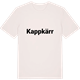 Vintage White t-shirt med Kappkärr fetstil t-shirt