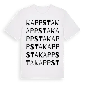 Kappsta ordlek t-shirt – ekologisk bomull t-shirt från Pinshirt