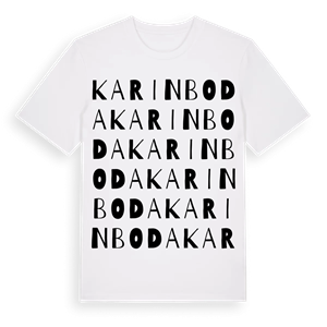 Karinboda ordlek t-shirt – ekologisk bomull t-shirt från Pinshirt