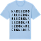 Blue Soul t-shirt med Karlberg ordlek t-shirt