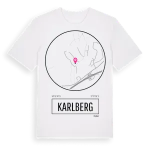 Karlberg t-shirt – ekologisk bomull t-shirt från Pinshirt