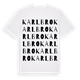 Karlbro ordlek t-shirt