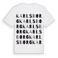 Karlsborg ordlek t-shirt