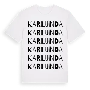 Karlunda ordlek t-shirt – ekologisk bomull t-shirt från Pinshirt