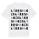 Kärrshagen ordlek t-shirt