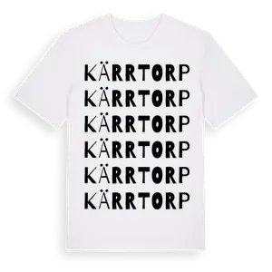 Kärrtorp ordlek t-shirt – ekologisk bomull t-shirt från Pinshirt