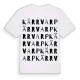 Kärrvarp ordlek t-shirt