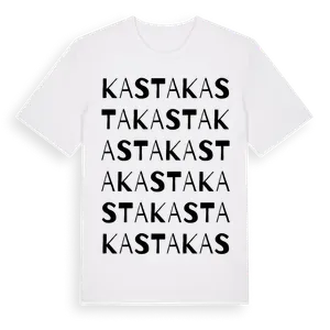 Kasta ordlek t-shirt – ekologisk bomull t-shirt från Pinshirt