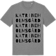 Mid Heather Gray t-shirt med Katrineholms gård ordlek t-shirt