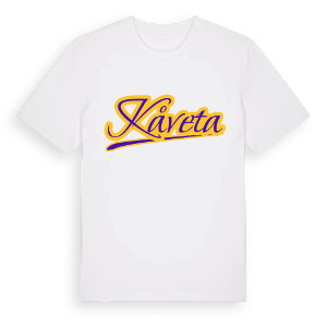 Kåveta baseball t-shirt – ekologisk bomull t-shirt från Pinshirt