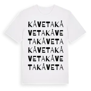 Kåveta ordlek t-shirt – ekologisk bomull t-shirt från Pinshirt