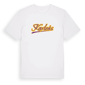 Kavleås baseball t-shirt – ekologisk bomull t-shirt från Pinshirt