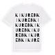 Kikuren ordlek t-shirt