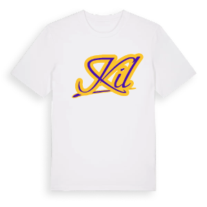 Kil baseball t-shirt – ekologisk bomull t-shirt från Pinshirt