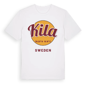 Kila cirkel t-shirt – ekologisk bomull t-shirt från Pinshirt