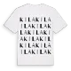 Kila ordlek t-shirt
