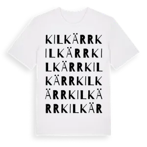Kilkärr ordlek t-shirt – ekologisk bomull t-shirt från Pinshirt