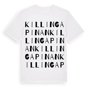 Killingapinan ordlek t-shirt – ekologisk bomull t-shirt från Pinshirt