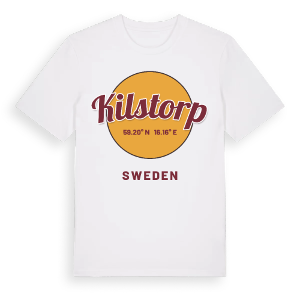Kilstorp cirkel t-shirt – ekologisk bomull t-shirt från Pinshirt