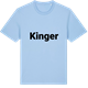 Blue Soul t-shirt med Kinger fetstil t-shirt
