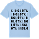 Blue Soul t-shirt med Kinglöt ordlek t-shirt