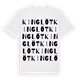 Kinglöt ordlek t-shirt