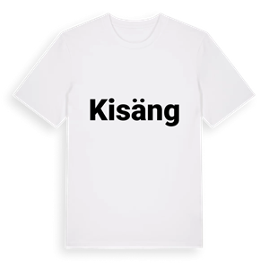Kisäng fetstil t-shirt – ekologisk bomull t-shirt från Pinshirt