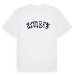 Kiviken college t-shirt – ekologisk bomull t-shirt från Pinshirt