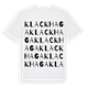 Klackhaga ordlek t-shirt