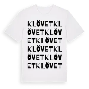 Klövet ordlek t-shirt – ekologisk bomull t-shirt från Pinshirt