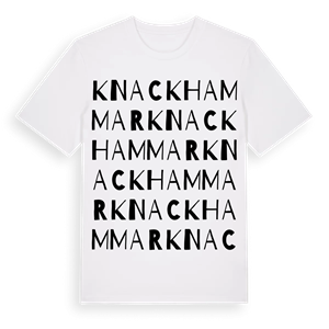 Knackhammar ordlek t-shirt – ekologisk bomull t-shirt från Pinshirt
