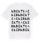 Knektbacken ordlek t-shirt
